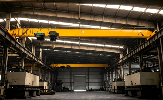 FEM/DIN Standard Electric Single Girder Bridge Crane